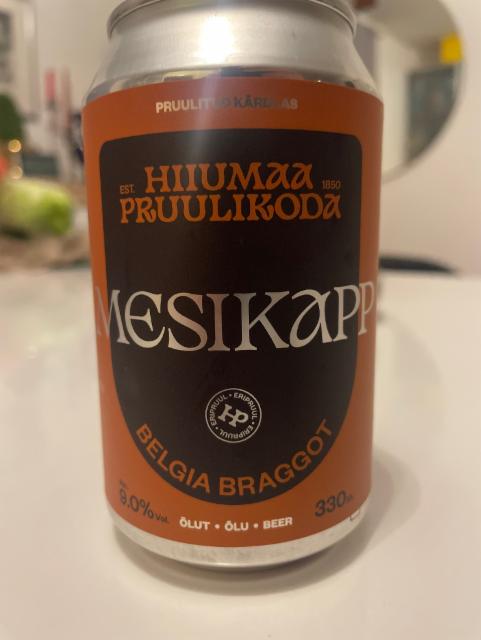 Mesikapp 9.0%, Hiiumaa Pruulikoda oü, Estonia