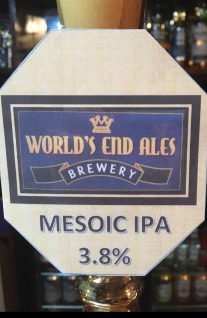 Mesoic IPA 3.8%, World's End Ales, England