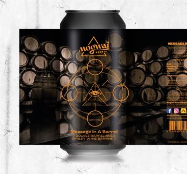 Message In A Barrel 11.9%, Mogwaï Beer Company, France