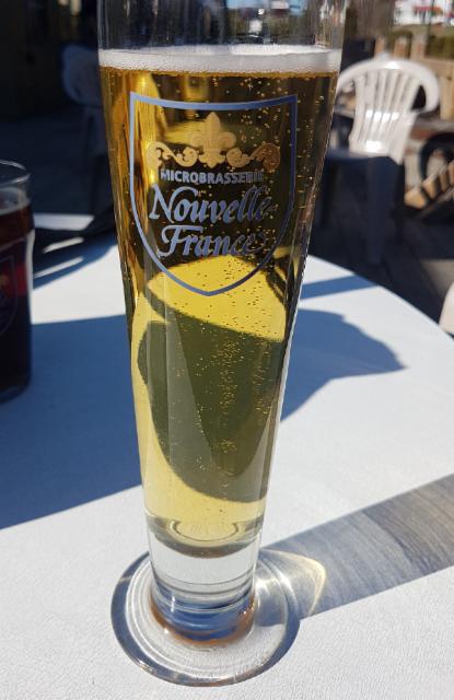 Messagère Blonde 4.7%, Microbrasserie Nouvelle France, Canada