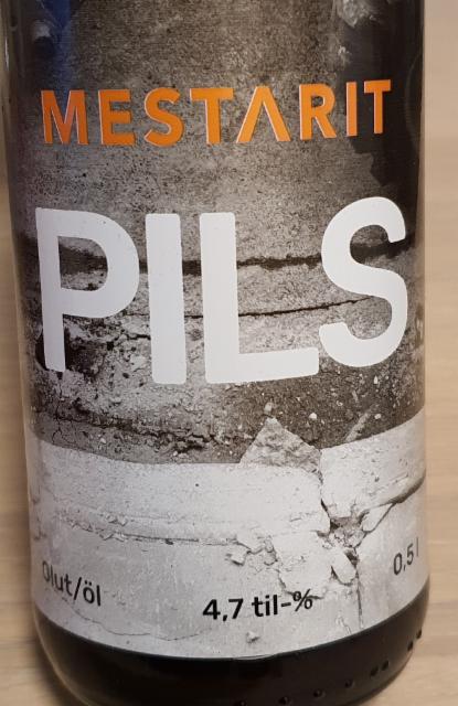 Mestarit Pils 4.7%, Espoon Oma Panimo, Finland