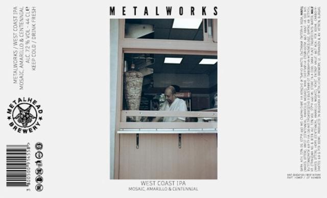 Metalworks - Westcoast IPA 7.2%, Metalhead, Bulgaria