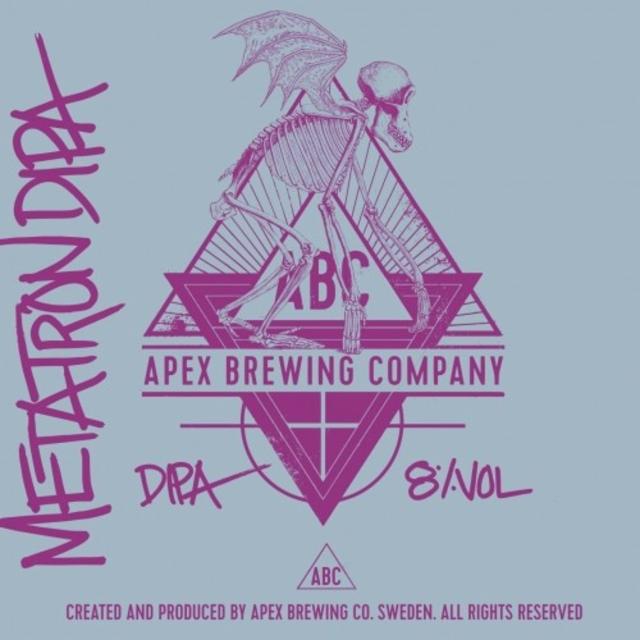 Metatron DIPA 8.0%, Apex Brewing Company, Sweden