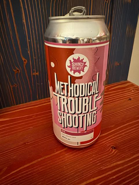 Methodical Trouble Shooting 6.3%, Shiny Brewery, United Kingdom