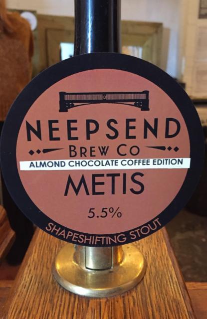 Metis - Almond Chocolate Coffee Edition 5.5%, Neepsend Brewery Ltd, England