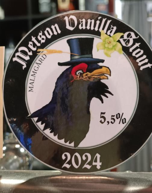 Metson Vanilla Stout 2024 5.5%, Malmgårdin Panimo, Finland