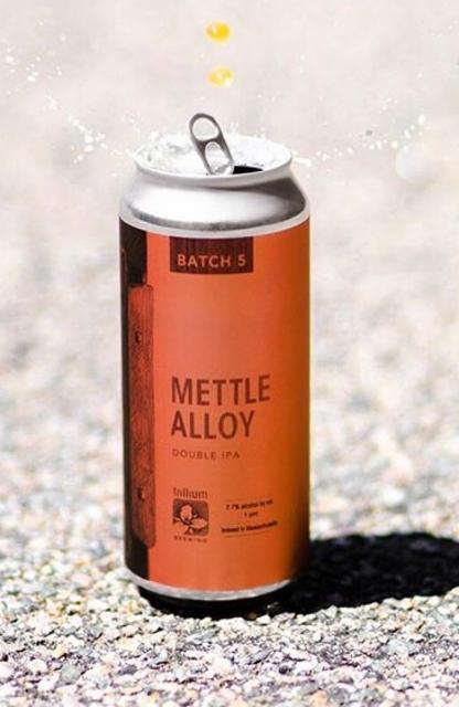 Mettle Alloy Batch 5 7.7%, Trillium Brewing Company, United States