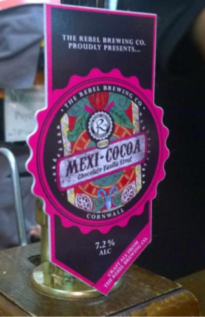 Mexi-Cocoa 7.2%, The Rebel Brewing Company, England