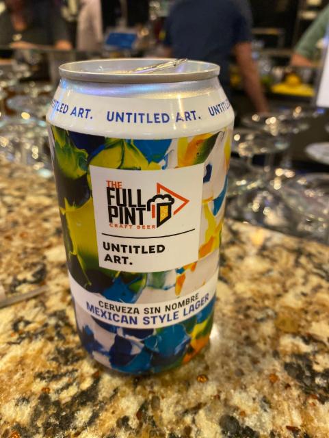 Mexican Style Lager 5.3%, Untitled Art, United States