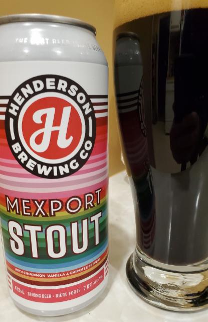 Mexport Stout 7.0%, Henderson Brewing, Canada