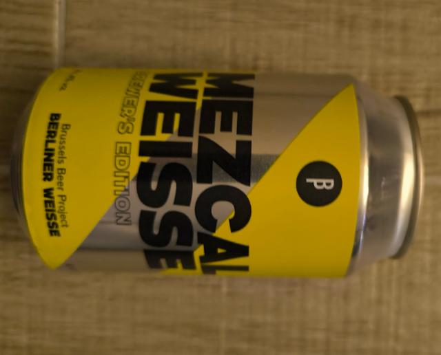 mezcal weisse 4.0%, Brussels Beer Project, Belgium