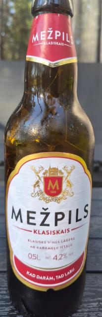 mezpils klasiskais 4.2%, Aldaris (Carlsberg), Latvia