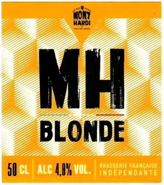 MH Blonde 4.8%, Mont Hardi, France