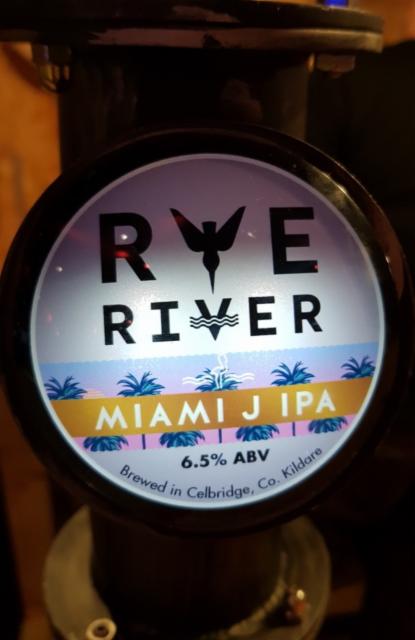 Miami J IPA 6.5%, Rye River Brewing, Ireland