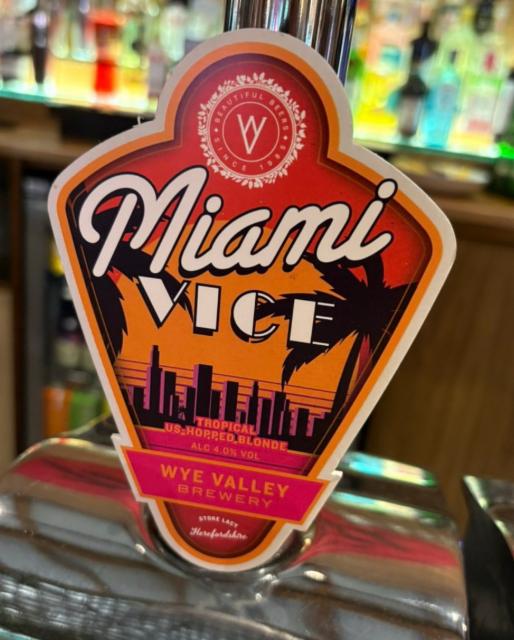Miami Vice 4.0%, Wye Valley Brewery Limited, England