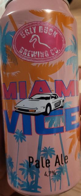 miami vice ugly duck 4.7%, Ugly Duck Brewing Co., Denmark