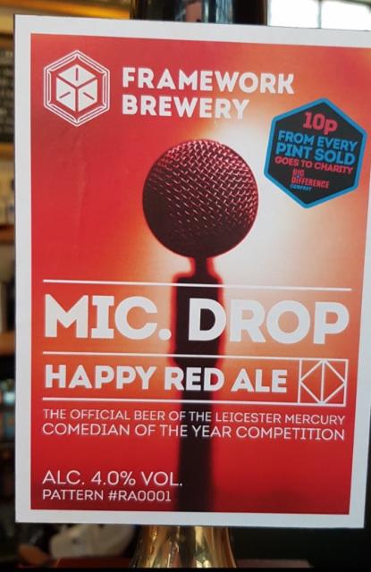 Mic. Drop 4.0%, Framework Brewery, England