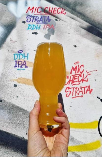 Mic Check!!! Strata DDH IPA 6.2%, Olarin Panimo, Finland