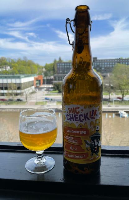 Mic Check!!! West Coast IPA 6.1%, Olarin Panimo, Finland