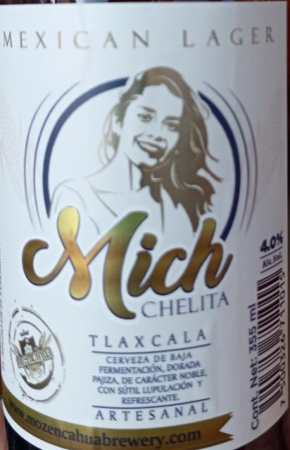 Mich Chelita 4.0%, Mozencahua, Mexico