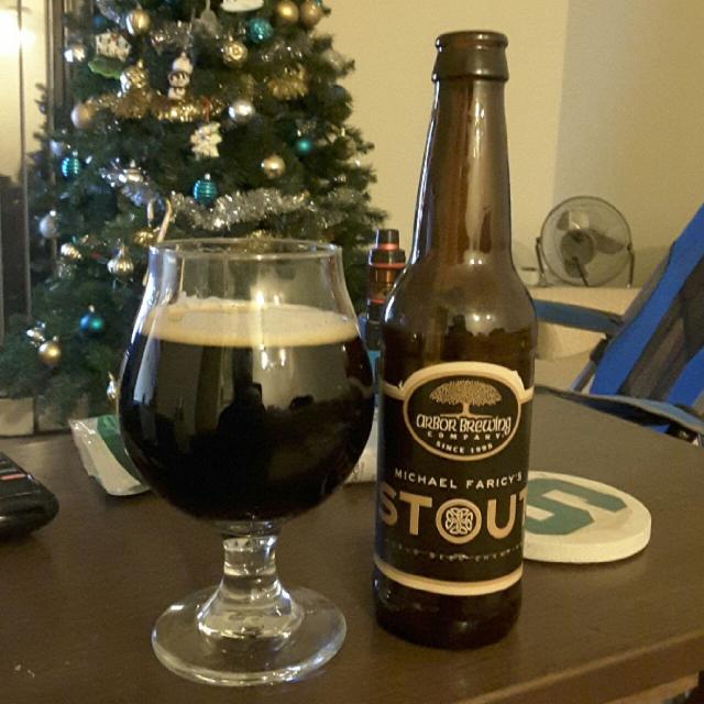 Michael Faricy's Stout 4.5%, Arbor Brewing Company Pub & Eatery, United States