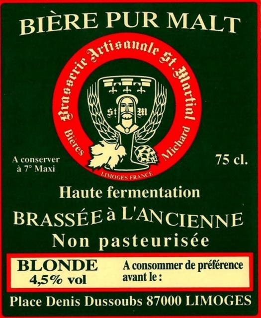 Michard Blonde Pur Malt 4.5%, Brasserie Michard, France
