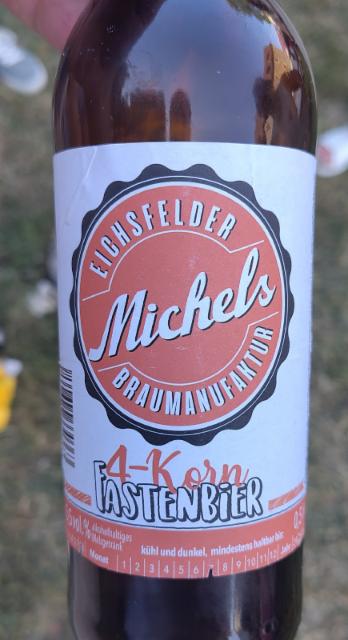 Michels 4-Korn Fastenbier, Eichsfelder Braumanufaktur Michels