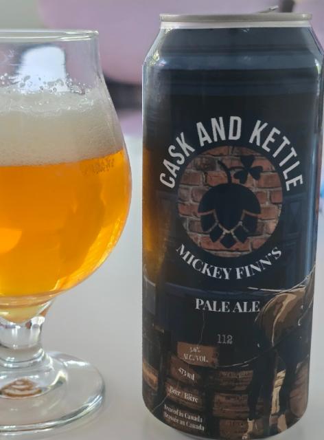 Mickey Finn's Pale Ale 5.0%, Case And Kettle, Canada