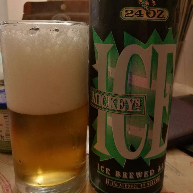 Mickeys Ice Brewed Ale 5.8%, Miller Brewing Company (MillerCoors), United States