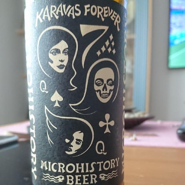 Microhistory Beer Karavas Forever 5.4%, Rinkuškiai, Lithuania