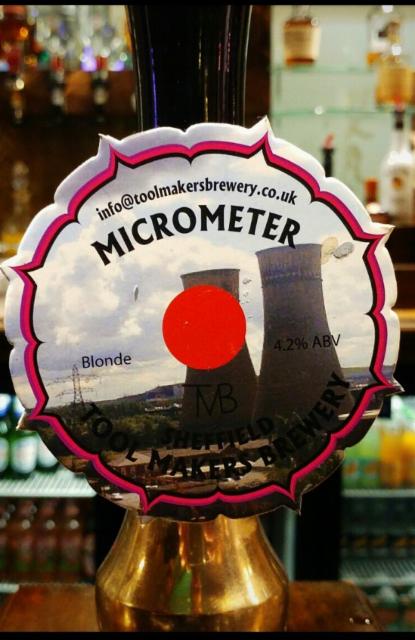 Micrometer 4.2%, Toolmakers Brewery, England