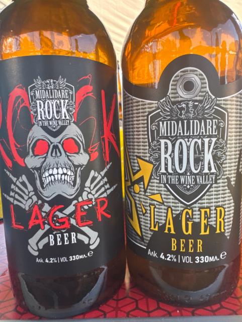 Midalidare rock lager beer, Midalidare