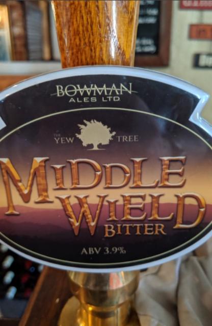 Middle Wield 3.9%, Bowman Ales Ltd, England