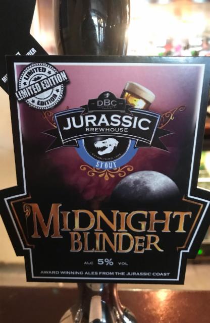 Midnight Blinder 5.0%, Dorset Brewing, England