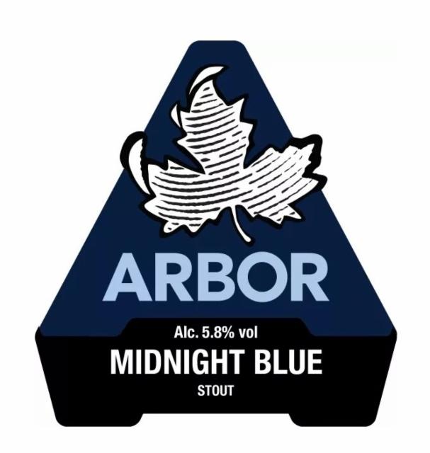 Midnight Blue 5.8%, Arbor Ales, England