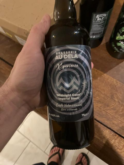 Midnight coco 10.3%, Brasserie Au Delà, France
