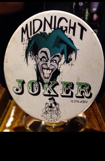 Midnight Joker 4.5%, Lady Luck Brewery, England