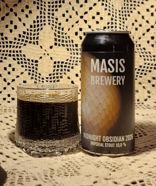 Midnight Obsidian 2026 10.0%, Masis Brewery, Finland