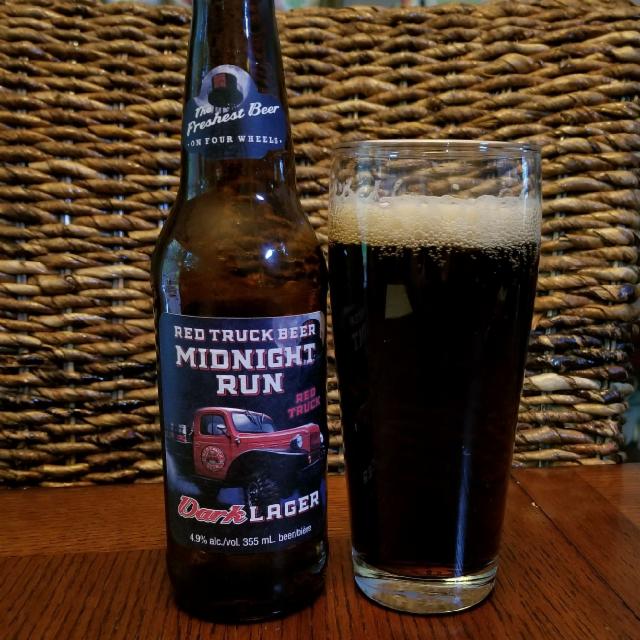 Midnight Run 4.9%, Red Truck Brewery, Canada