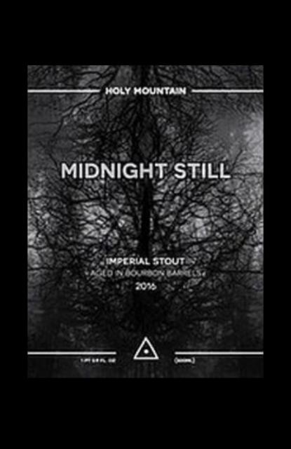 Midnight Still (2021) 13.0%, Holy Mountain Brewing Company, United States
