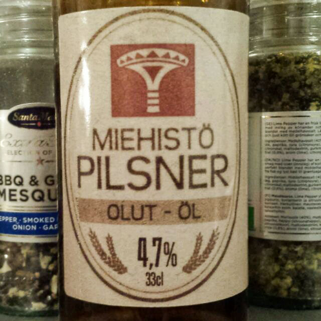 Miehistö Pilsner 4.7%, Pyynikin Brewing Company, Finland