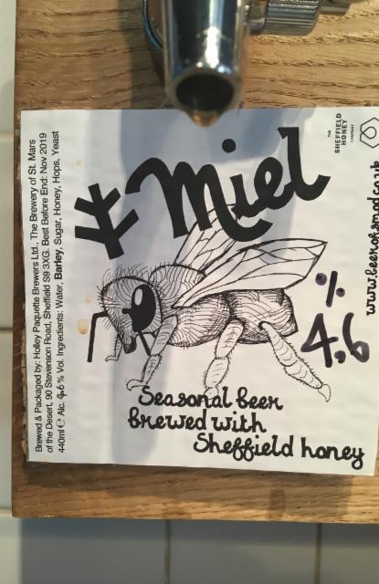 Miel 4.6%, Saint Mars of the Desert, England