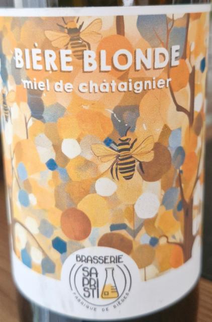 Miel de Châtaignier 5.5%, Brasserie Sapristi, France