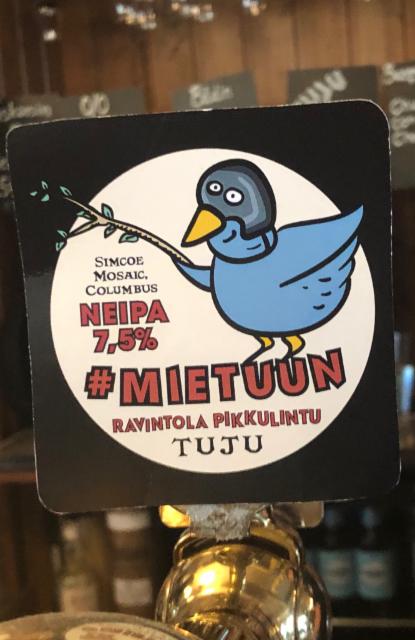 #mietuun 7.5%, Panimoyhtiö Tuju, Finland