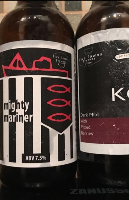 Mighty Mariner 7.5%, Five Towns Brewery, England