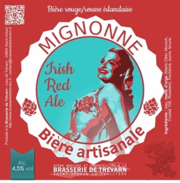 Mignonne Irish Red Ale, Brasserie De Trévarn (Mignonne)
