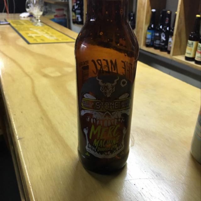Miguel Ceja Andrade / Brandon Berube / Stone Merc Machine Double IPA 9.0%, Stone Brewing (Sapporo Breweries), United States