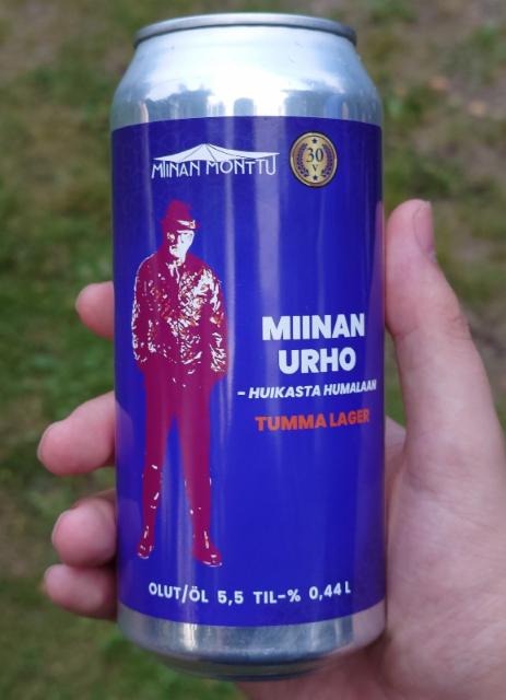 Miinan Urho 5.5%, Hyvinkään Oma Panimo, Finland