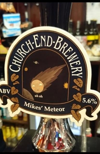 Mike's Meteor 5.6%, Church End Brewery, England