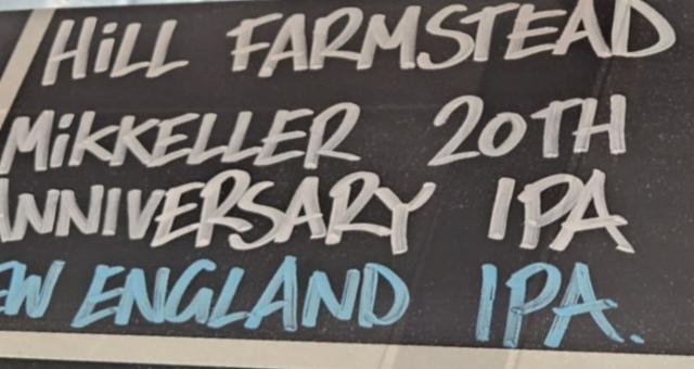 Mikkeller 20th Anniversary IPA 6.0%, Hill Farmstead Brewery, United States